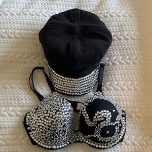 Selena costume bustier and hat 34D